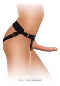 Comfy Body Dock Harness Black Pipedream