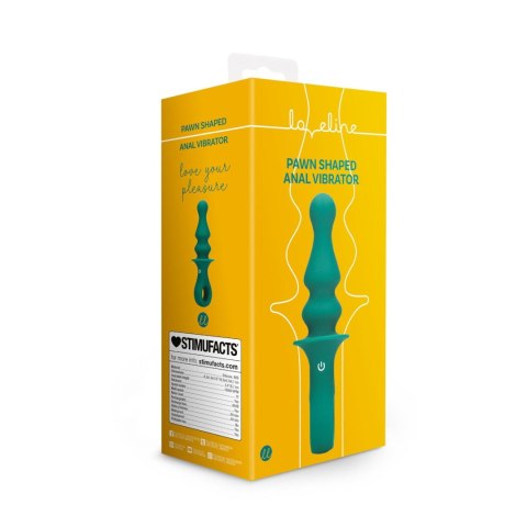 Korek wibrujący analny zatyczka z uchwytem gładki silikon 16,5cm USB Loveline Korek wibrujący analny zatyczka z uchwytem gładki silikon 16,5cm USB Loveline