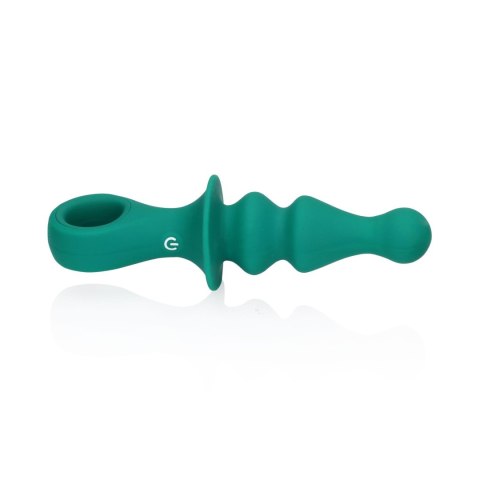 Korek wibrujący analny zatyczka z uchwytem gładki silikon 16,5cm USB Loveline Korek wibrujący analny zatyczka z uchwytem gładki silikon 16,5cm USB Loveline