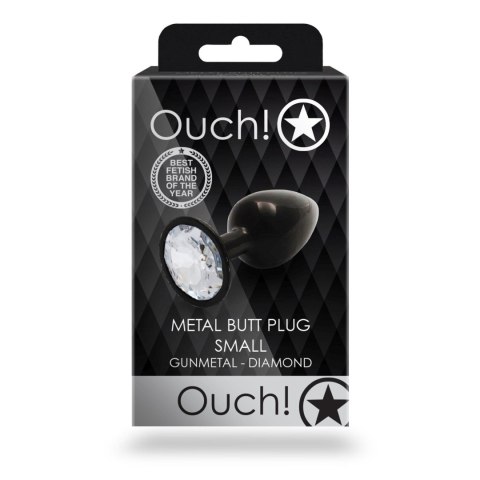 Round Gem Butt Plug - Small Ouch! Round Gem Butt Plug - Small Ouch!