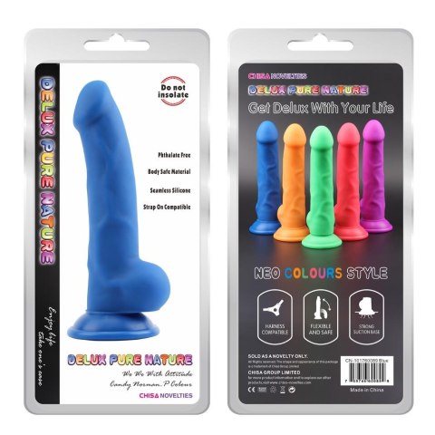 Dildo realistyczne penis naturalne przyssawka 21cm Deluxe Pure Nature Dildo realistyczne penis naturalne przyssawka 21cm Deluxe Pure Nature