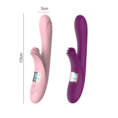 Wibrator damski królik z wibracjami masażer łechtaczki 23 cm B - Series Lyla Wibrator damski królik z wibracjami masażer łechtaczki 23 cm B - Series Lyla