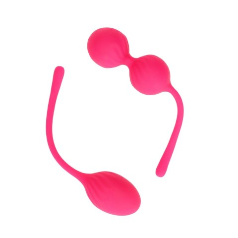 Kulki Kegla Kegel Ball Set - Wild Strawberry Loveline Kulki Kegla Kegel Ball Set - Wild Strawberry Loveline