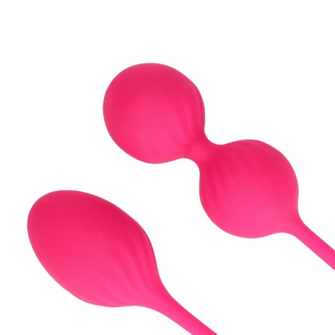 Kulki Kegla Kegel Ball Set - Wild Strawberry Loveline Kulki Kegla Kegel Ball Set - Wild Strawberry Loveline