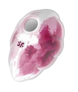 Stymulator ciśnieniowy łechtaczki Cloud Dancer red_print Satisfyer