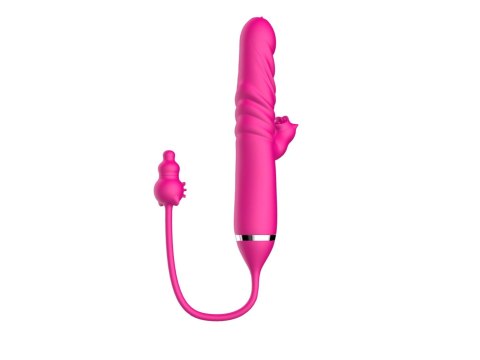 Tongue licking Triple Stimulation Thrusting Vibrator B - Series Cute Tongue licking Triple Stimulation Thrusting Vibrator B - Series Cute