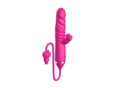 Tongue licking Triple Stimulation Thrusting Vibrator B - Series Cute Tongue licking Triple Stimulation Thrusting Vibrator B - Series Cute
