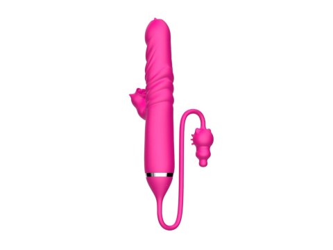 Tongue licking Triple Stimulation Thrusting Vibrator B - Series Cute Tongue licking Triple Stimulation Thrusting Vibrator B - Series Cute