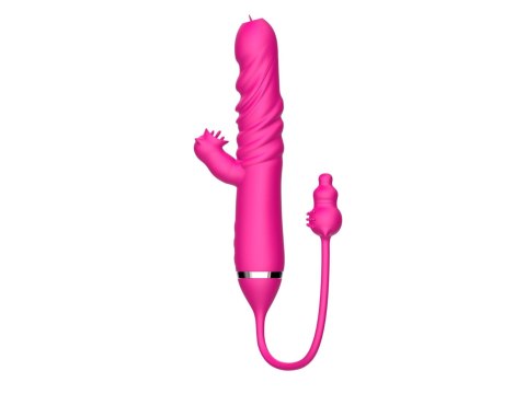Tongue licking Triple Stimulation Thrusting Vibrator B - Series Cute Tongue licking Triple Stimulation Thrusting Vibrator B - Series Cute