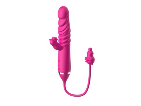 Tongue licking Triple Stimulation Thrusting Vibrator B - Series Cute Tongue licking Triple Stimulation Thrusting Vibrator B - Series Cute
