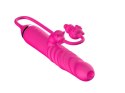 Tongue licking Triple Stimulation Thrusting Vibrator B - Series Cute