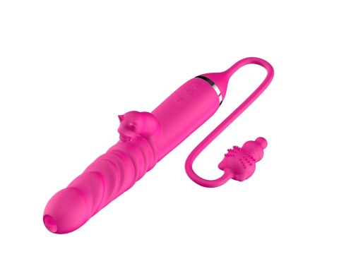 Tongue licking Triple Stimulation Thrusting Vibrator B - Series Cute Tongue licking Triple Stimulation Thrusting Vibrator B - Series Cute