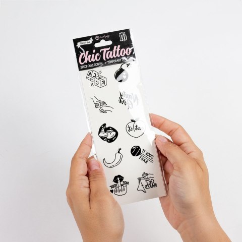 Tatuaże tymczasowe 10 sztuk SPICY COLLECTION Secret Play Tatuaże tymczasowe 10 sztuk SPICY COLLECTION Secret Play