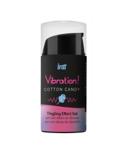 VIBRATION COTTON CANDY, LIQUID VIBRATOR - 15 ml Intt