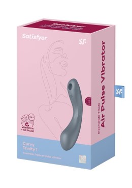 Wibrator Curvy Trinity 1 bluegrey Satisfyer