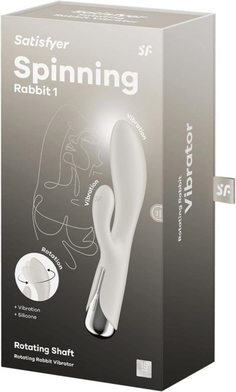 Satisfyer Spinning Rabbit 1 Beige Satisfyer