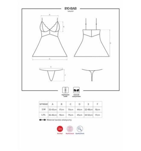 Biała sex koszulka stringi komplet obsessive l/xl Obsessive Biała sex koszulka stringi komplet obsessive l/xl Obsessive
