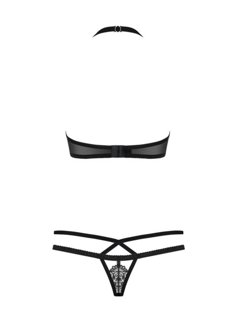 Koronkowy komplet stanik stringi obsessive s/m Obsessive Koronkowy komplet stanik stringi obsessive s/m Obsessive
