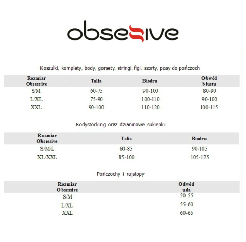 Komplet sex mikołajka biustonosz figi kissmas s/m Obsessive Komplet sex mikołajka biustonosz figi kissmas s/m Obsessive