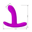 PRETTY LOVE - Geri Purple, 12 vibration functions 3 licking settings Wireless remote control Pretty Love