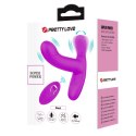 PRETTY LOVE - Geri Purple, 12 vibration functions 3 licking settings Wireless remote control Pretty Love