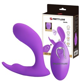 PRETTY LOVE - Idabelle Purple, 12 vibration functions 12 pulse wave settings Wireless remote control Pretty Love