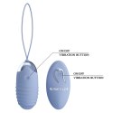 PRETTY LOVE - JESSICA Dream chaser 3, Blue, Wireless remote control 12 vibration functions Pretty Love