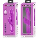 PRETTY LOVE - Kampas Rabbit 3 in 1, multifunction vibrator with tongue violet Pretty Love