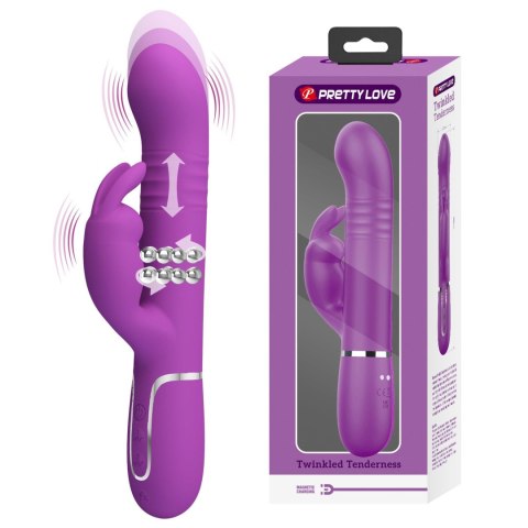 PRETTY LOVE - Coale Purple, 7 vibration functions 4 rotation functions 4 thrusting settings Pretty Love