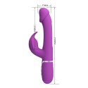 PRETTY LOVE - Kampas Purple, 7 vibration functions 4 licking settings Pretty Love