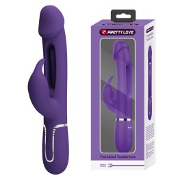 PRETTY LOVE - Kampas dark Purple, 7 vibration functions 4 licking settings Pretty Love