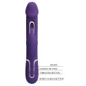 PRETTY LOVE - Kampas dark Purple, 7 vibration functions 4 licking settings Pretty Love