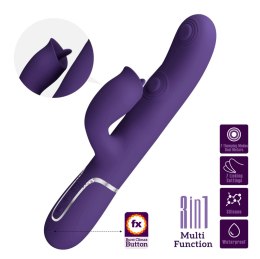 PRETTY LOVE - Gigi dark purple, 7 thumping functions 7 licking modes Pretty Love