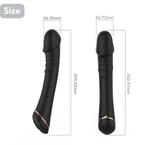 Hancock Black, 9 vibration functions B - Series Joy Hancock Black, 9 vibration functions B - Series Joy