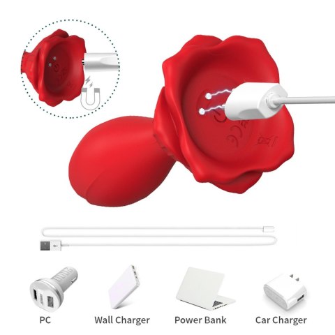 Rosenberg Red, 9 vibration functions B - Series Joy Rosenberg Red, 9 vibration functions B - Series Joy