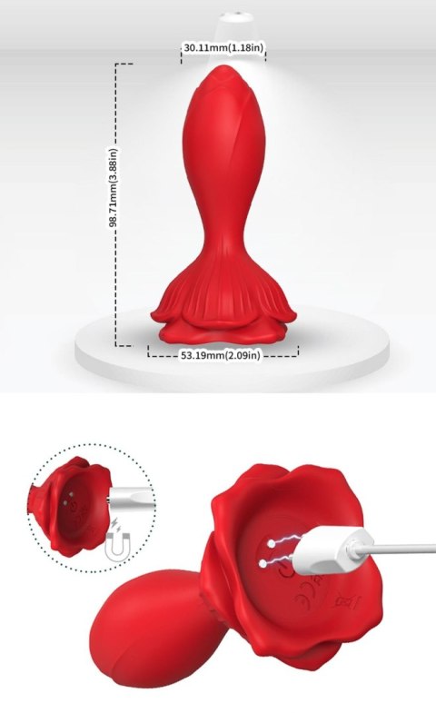 Rosenberg Red, 9 vibration functions B - Series Joy Rosenberg Red, 9 vibration functions B - Series Joy