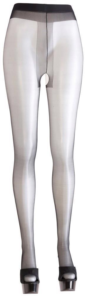 Rajstopy czarne z otworem 3/M Cottelli LEGWEAR Rajstopy czarne z otworem 3/M Cottelli LEGWEAR