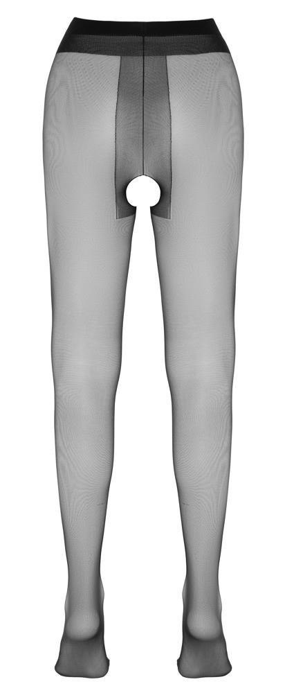 Rajstopy czarne z otworem 3/M Cottelli LEGWEAR Rajstopy czarne z otworem 3/M Cottelli LEGWEAR