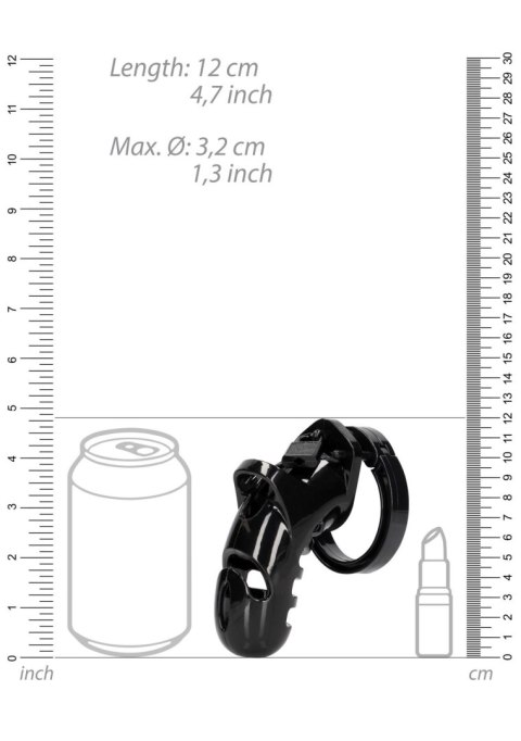 Model 26 - Chastity Cage - 4.5'' / 11,5 cm - Black ManCage Model 26 - Chastity Cage - 4.5'' / 11,5 cm - Black ManCage