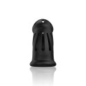 Model 27 - Ultra Soft Silicone Chastity Cage - Black ManCage