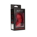 Model 28 - Ultra Soft Silicone Chastity Cage - Red ManCage