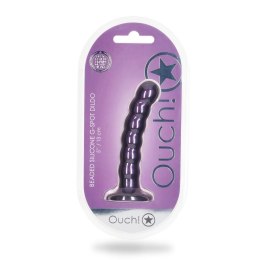 Beaded Silicone G-Spot Dildo - 5'' / 13 cm Ouch!