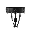 Belt with Vibrator Holder - Black Ouch!