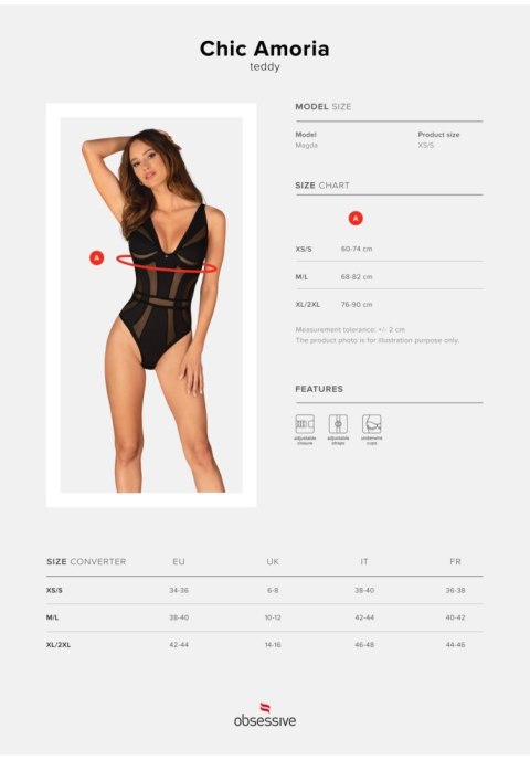 Chic Amoria body M/L Obsessive Chic Amoria body M/L Obsessive