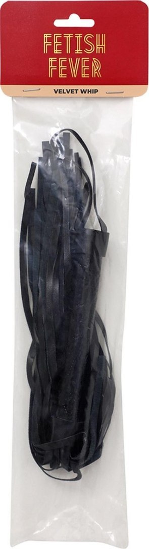 Fetish Fever - Velvet Whip - Black Fetish Fever Fetish Fever - Velvet Whip - Black Fetish Fever