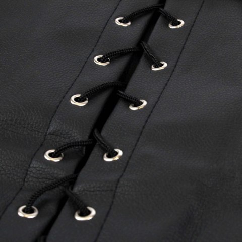 Lace-up Full Sleeve Arm Restraint - Black Ouch! Lace-up Full Sleeve Arm Restraint - Black Ouch!