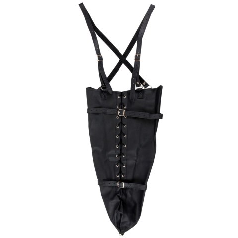 Lace-up Full Sleeve Arm Restraint - Black Ouch! Lace-up Full Sleeve Arm Restraint - Black Ouch!