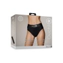 Vibrating Strap-on Thong with Removable Rear Straps - XS/S Ouch!