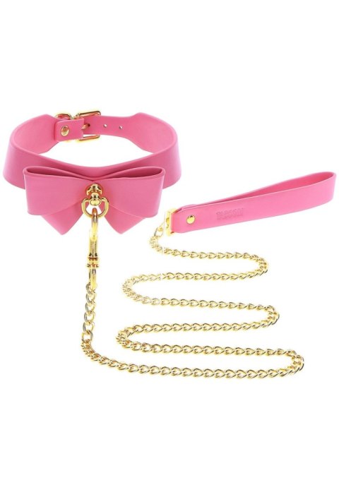Collar and Leash Pink Taboom Collar and Leash Pink Taboom