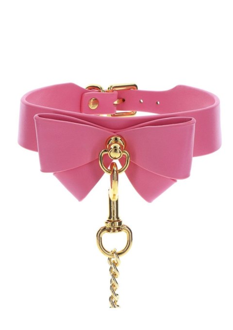 Collar and Leash Pink Taboom Collar and Leash Pink Taboom